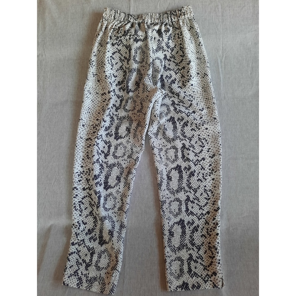 J.Crew Women 6 Polyester All-Over Printed Waistband Pull-Over Jogger Pants